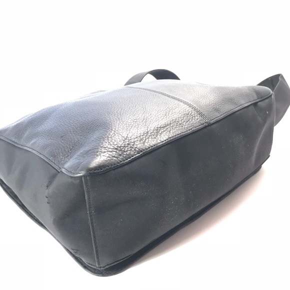 Fossil Black Leather Messenger Bag - Picture 7 of 7